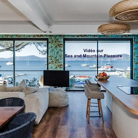 Front De Acces Presqu'ile De Giens-sea And Mountain Pleasure Villa *